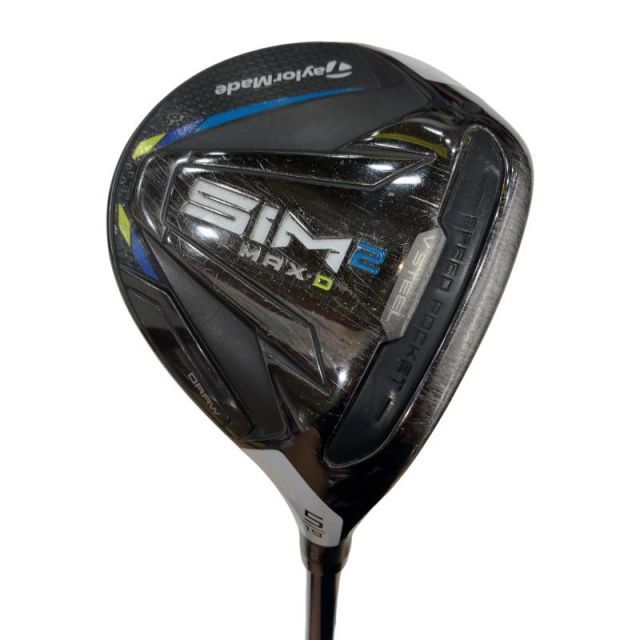 【中古】 テーラーメイド SIM2 MAX-D 5W フェアウェイウッド FW TENSEI BLUE TM50(SIM2 FW) (フレックスS) メンズ 男性用 右利き 右用 Cランク ゴルフクラブ