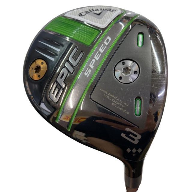 【中古】 キャロウェイ EPIC SPEED◆◆◆ T 3W フェアウェイウッド FW リシャフト (フレックスその他) メンズ 男性用 右利き 右用 Cランク ゴルフクラブ