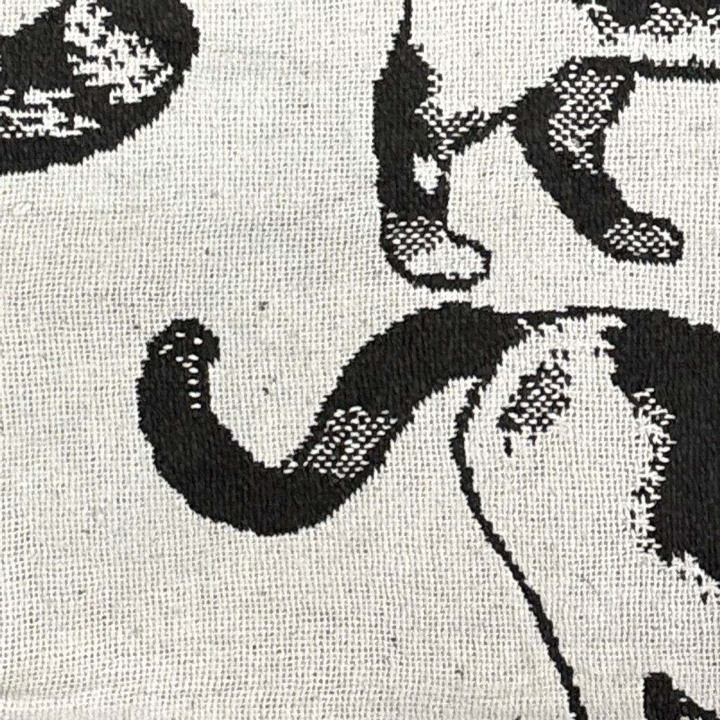 ぽん　ヴィンテージラグ　カーペット　タペストリー　マルチカバー　アニマル柄 vintageラグ ブランケット マルチカバー タペストリー ネコ キャット