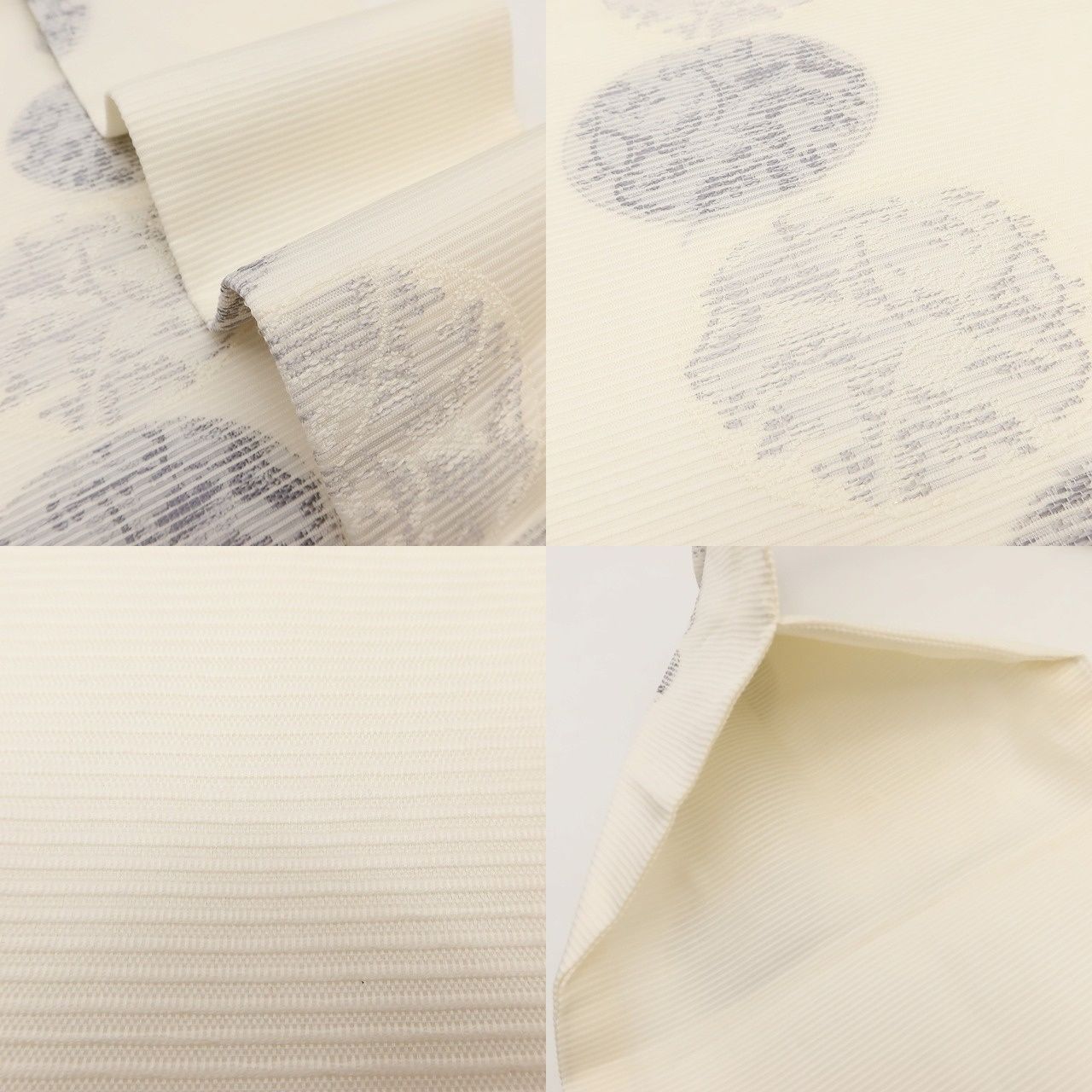 百華❀Y5331◇美品 夏着物 絽 正絹 名古屋帯 - メルカリ