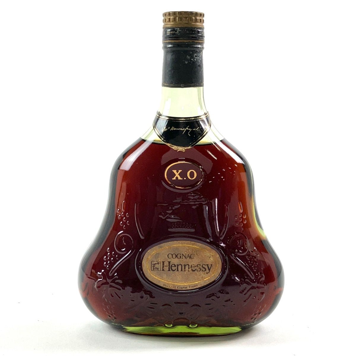 【希少・箱付】ヘネシー XO 金キャップ グリーンボトル 700ml 古酒 ヘネシー XO 金キャップ グリーンボトル 700ml 古酒 - メルカリ