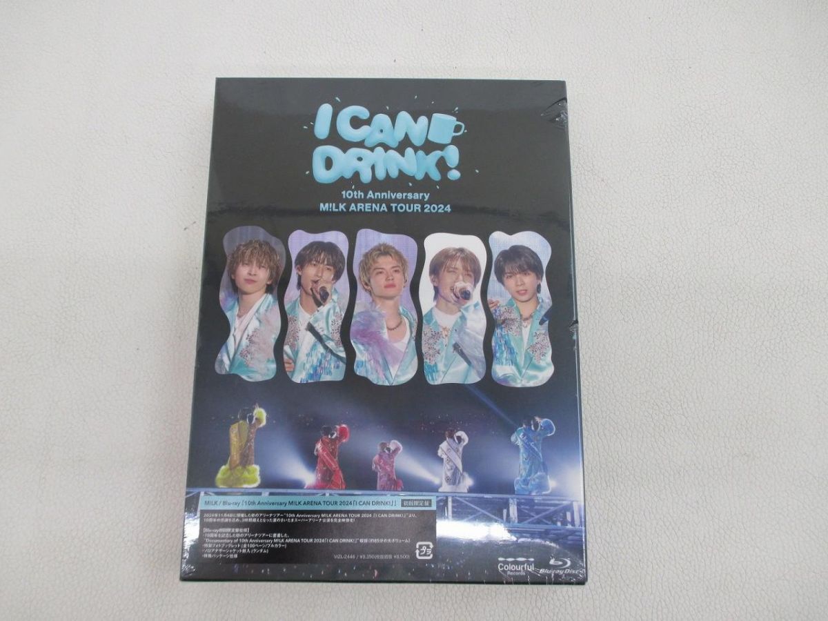 未開封 アーティスト M!LK Blu-ray 10th Anniversary M!LK ARENA TOUR 2024 I CAN DRINK! 初回限定盤