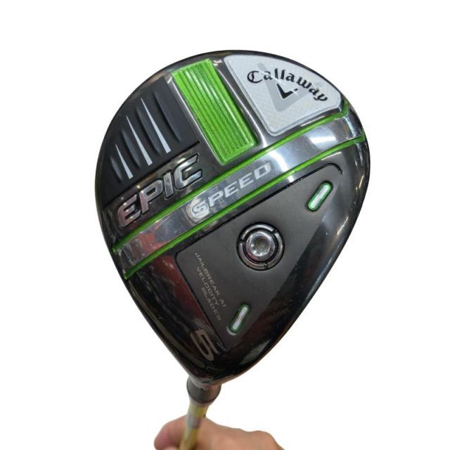 【中古】 キャロウェイ EPIC SPEED 5W フェアウェイウッド FW リシャフト (フレックスその他) メンズ 男性用 右利き 右用 Cランク ゴルフクラブ