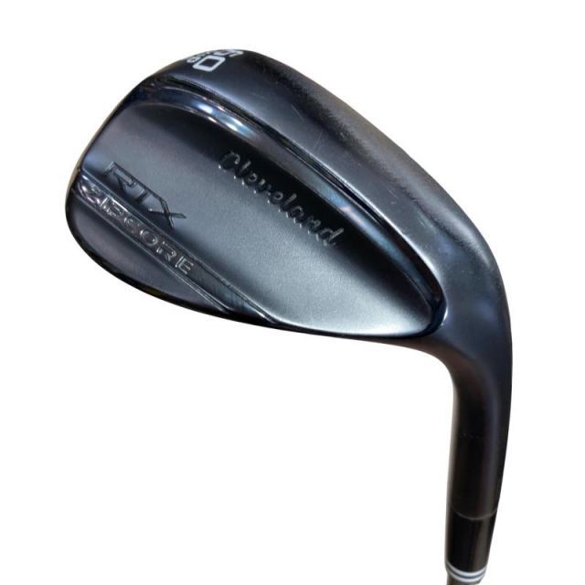 【中古】 クリーブランド Cleveland RTX ZIPCORE ブラックサテン 60°/10° MID ウェッジ WG 純正特注シャフト (フレックスS) メンズ 男性用 右利き 右用 Cランク ゴルフクラブ