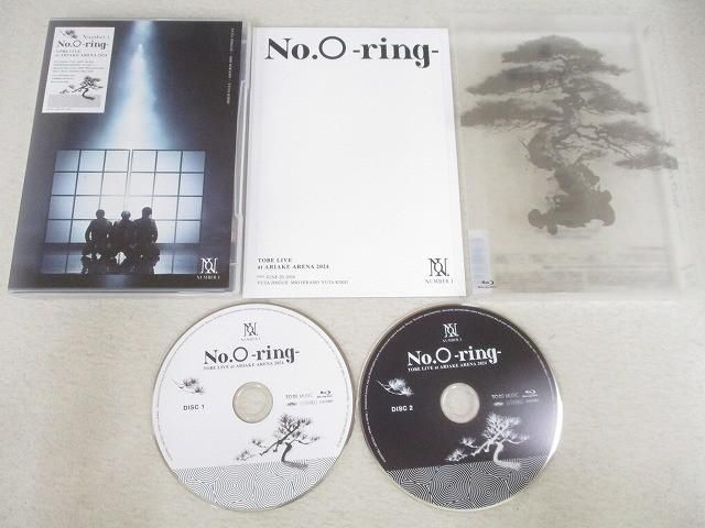 美品 アーティスト Number_i Blu-ray TOBE LIVE at ARIAKE ARENA 2024 No.O -ring- 初回限定盤
