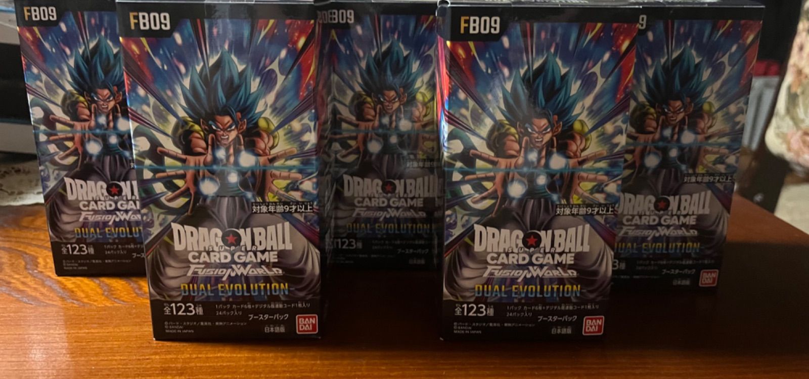 ドラゴンボールフュージョンワールド デュアルエボリューション 5box