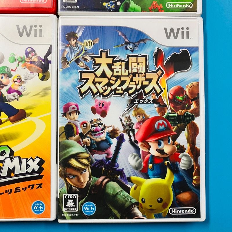 4点セット】Wii New スーパーマリオブラザーズ Wii スーパーマリオ