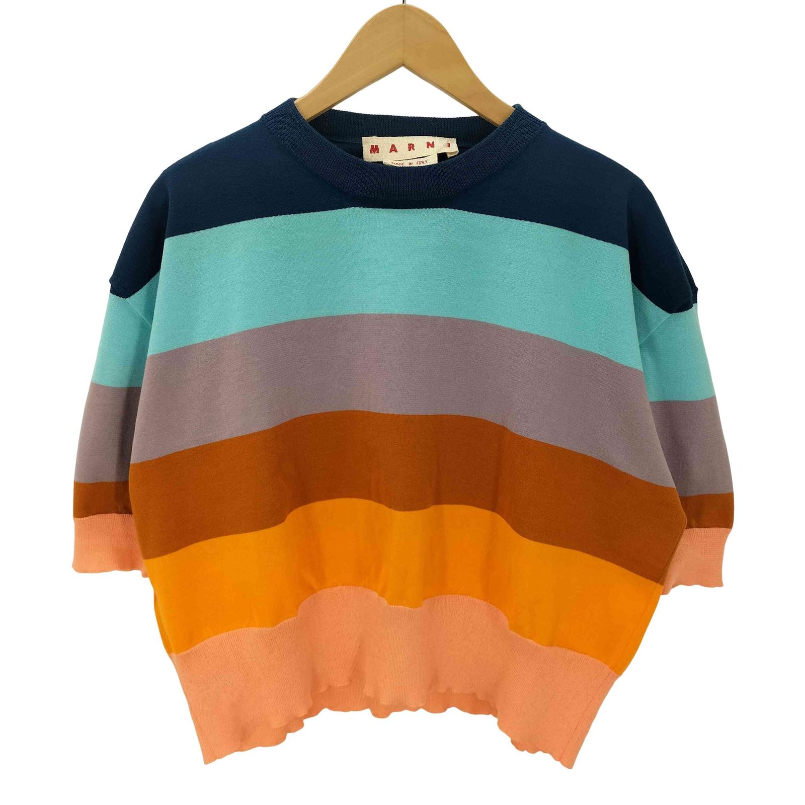 マルニ MARNI 23SS MADE IN ITALY イタリア製 ボーダー サマー ニット