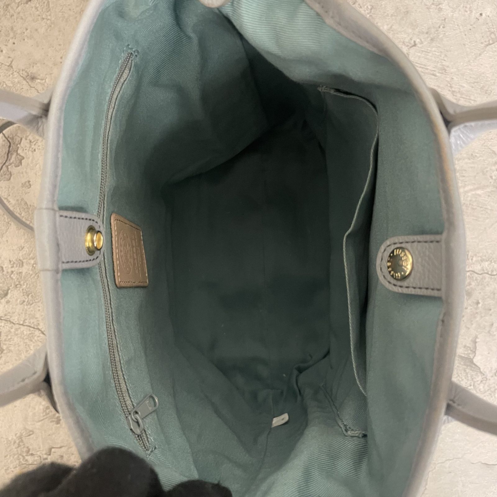美品 現行モデル russet ラシット 2way ショルダーバッグ コットン 