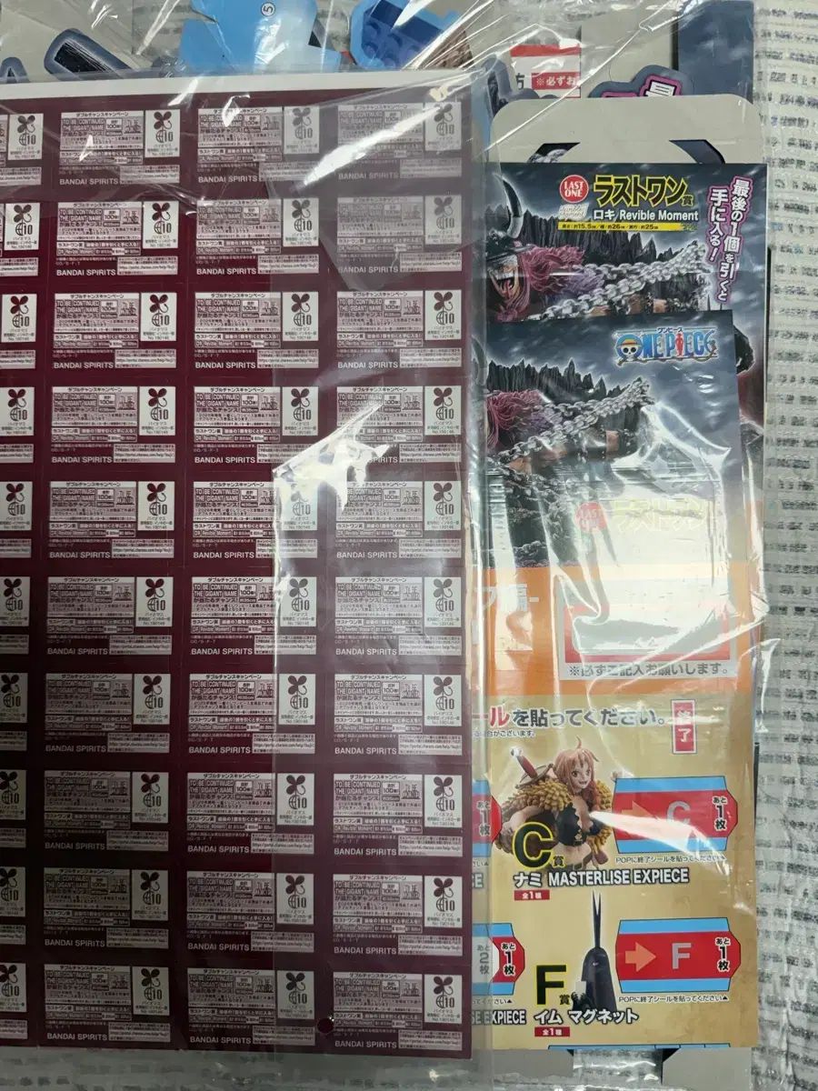 (国内流通品) 一番くじ ONE PIECE エルバフ編 販売促進物 + 未使用 COOGI(クージー)券