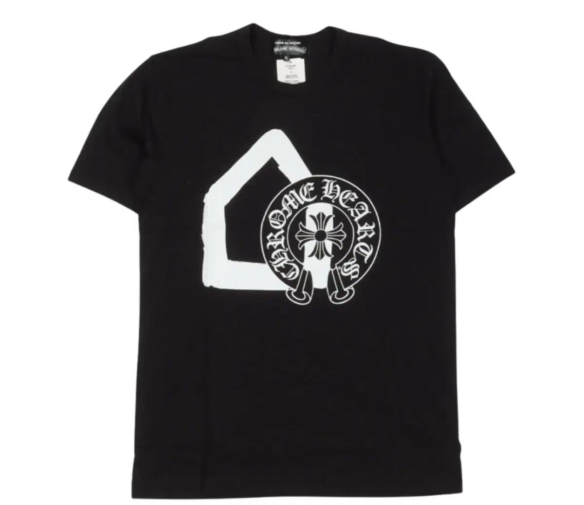 クロムハーツ コム・デ・ギャルソン Dover Street コラボ 半袖 Tシャツ L