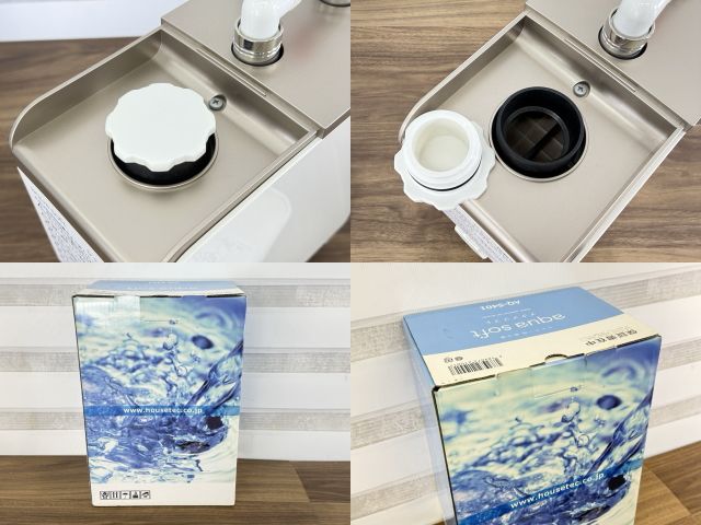 未使用品 焼けあり ハウステック シャワー用軟水器 アクアソフト AQ