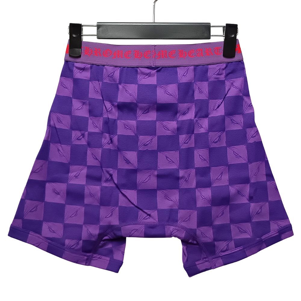 新品正規品クロムハーツ CLASSIC RIB 99 EYES パープル　M CHROME HEARTS クロムハーツ UNDERWEAR CLASSIC RIB 99 EYES BO