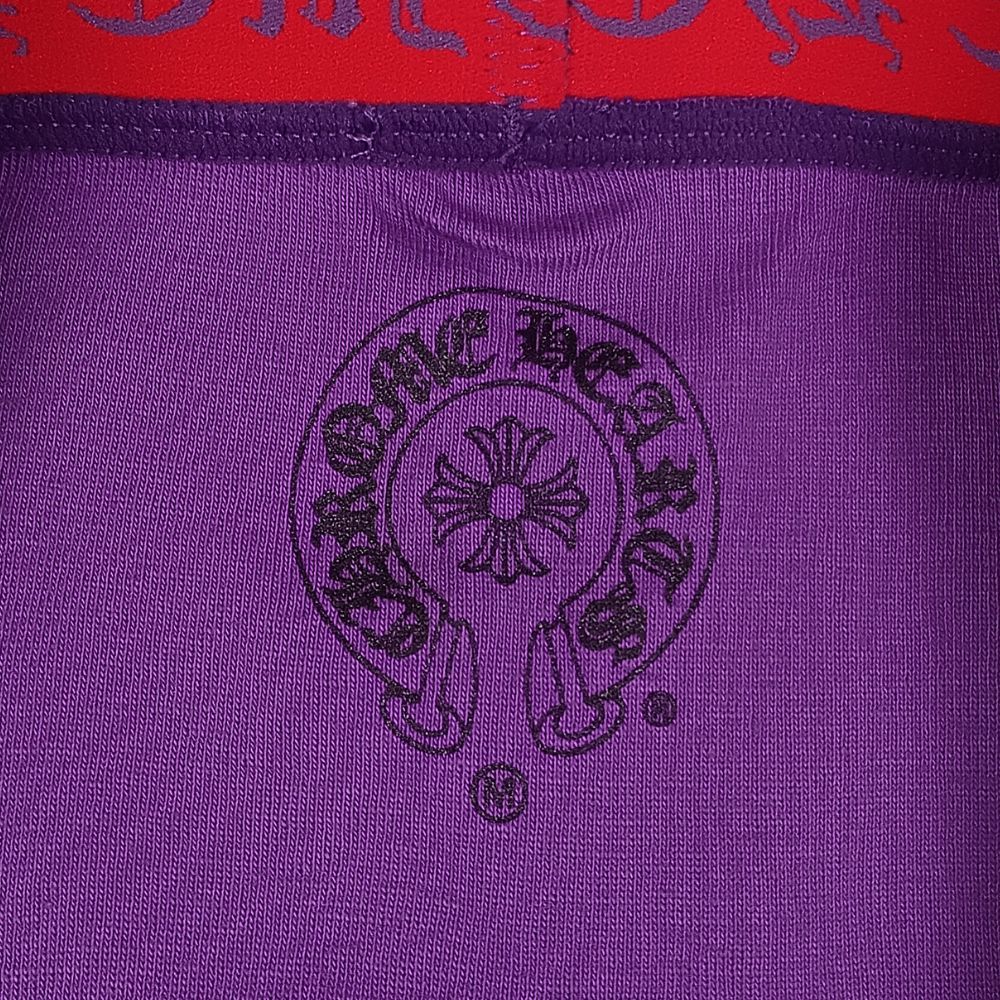 新品正規品クロムハーツ CLASSIC RIB 99 EYES パープル　M CHROME HEARTS クロムハーツ UNDERWEAR CLASSIC RIB 99 EYES BO