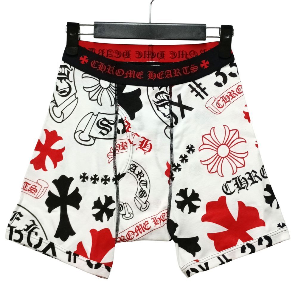 CHROME HEARTS クロムハーツ UNDERWEAR CLASSIC RIB BO ボクサーパンツ マルチカラー サイズ M 正規品 / 55625 CHROME HEARTS クロムハーツ UNDERWEAR CLASSIC RIB BO ボクサーパンツ