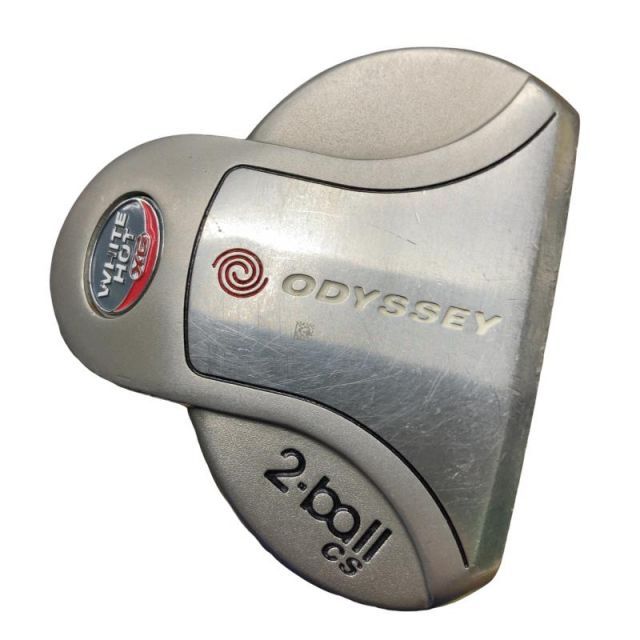 【中古】 オデッセイ WHITE HOT XG 2・ball CS ツアーライン 32インチ パター PT スチール (フレックスその他) メンズ 男性用 右利き 右用 Cランク ゴルフクラブ
