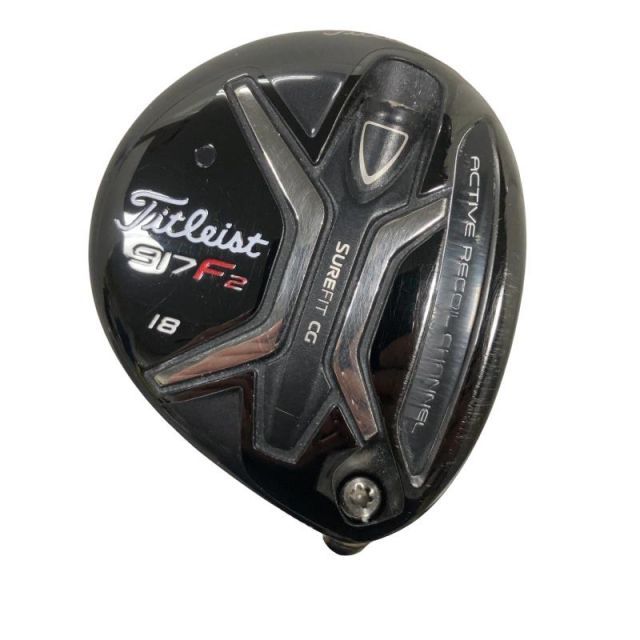 【中古】 タイトリスト 917 F2 18° フェアウェイウッド FW 純正特注シャフト (フレックスS) メンズ 男性用 右利き 右用 Cランク ゴルフクラブ