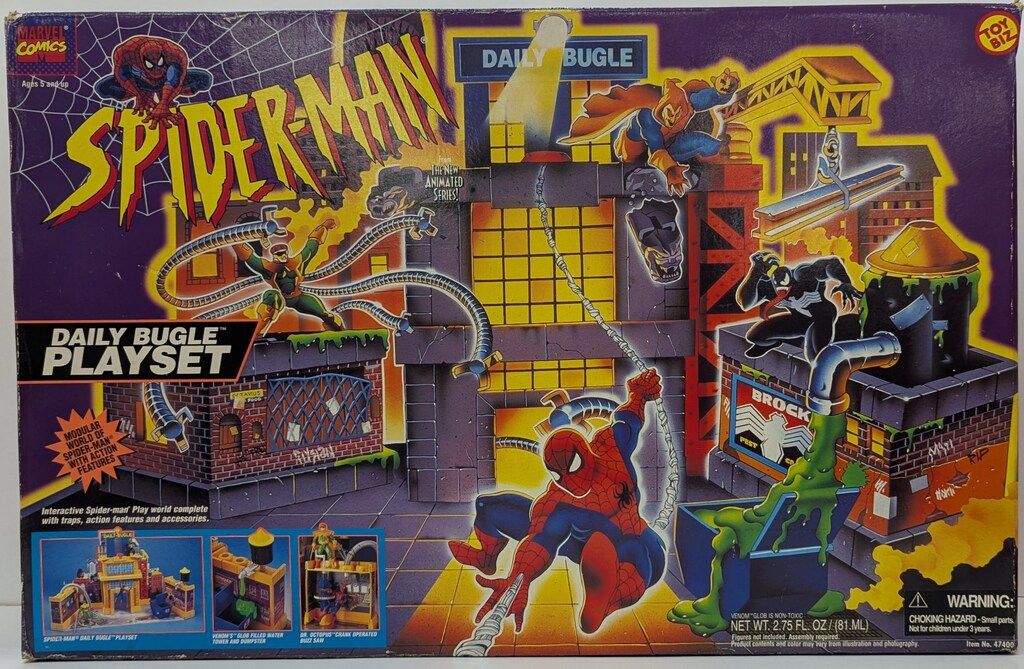 TOYBIZ PLAYSET DAILY BUGLE 5インチ用