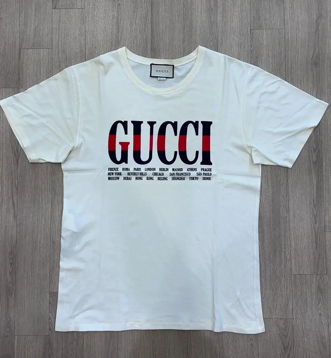 XL グッチ シティ ロゴ 半袖T / グッチ 半袖