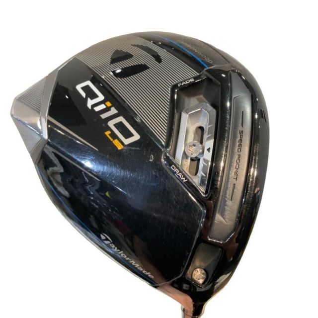 【中古】 テーラーメイド Qi10 LS 10.5° ドライバー DR 純正特注シャフト (フレックスS) メンズ 男性用 右利き 右用 Cランク ゴルフクラブ