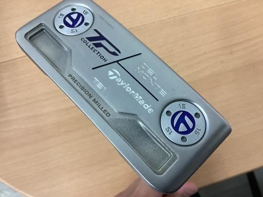 【中古】 テーラーメイド TP COLLECTION HYDRO BLAST DEL MONTE TB1 33インチ パター PT スチール (フレックスその他) メンズ 男性用 右利き 右用 Dランク ゴルフクラブ