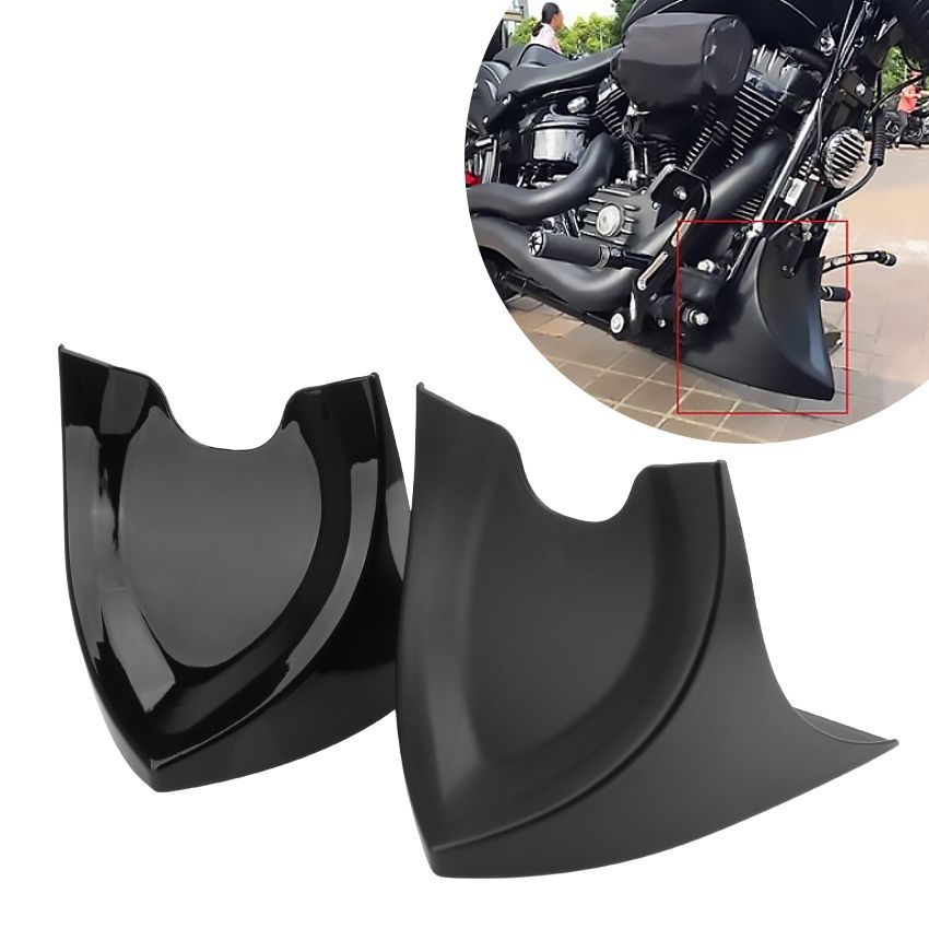 ハーレー スポーツスター/Dyna/ファットボーイ/ソフテイル用 フェアリング あごマッドガード