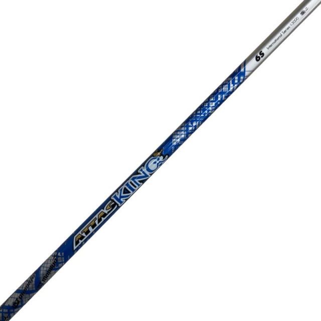 【中古】 テーラーメイドスリーブ付き(Qi4D系) マミヤドライバー用 シャフト ATTAS KING 6 (フレックスS)Bランク ゴルフクラブ