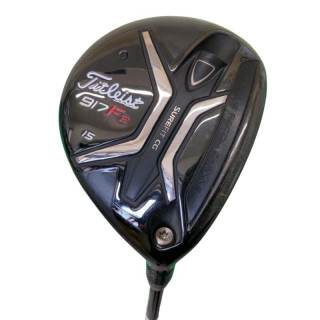 【中古】 タイトリスト 917 F2 15° フェアウェイウッド FW Titleist Speeder 517 (フレックスS) メンズ 男性用 右利き 右用 Cランク ゴルフクラブ