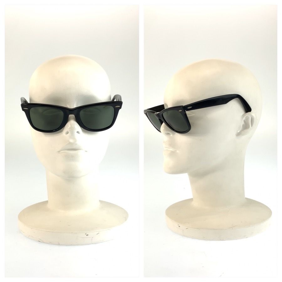 美品 Ray-Ban レイバン ヴィンテージ B&L ウェイファーラー ブラック