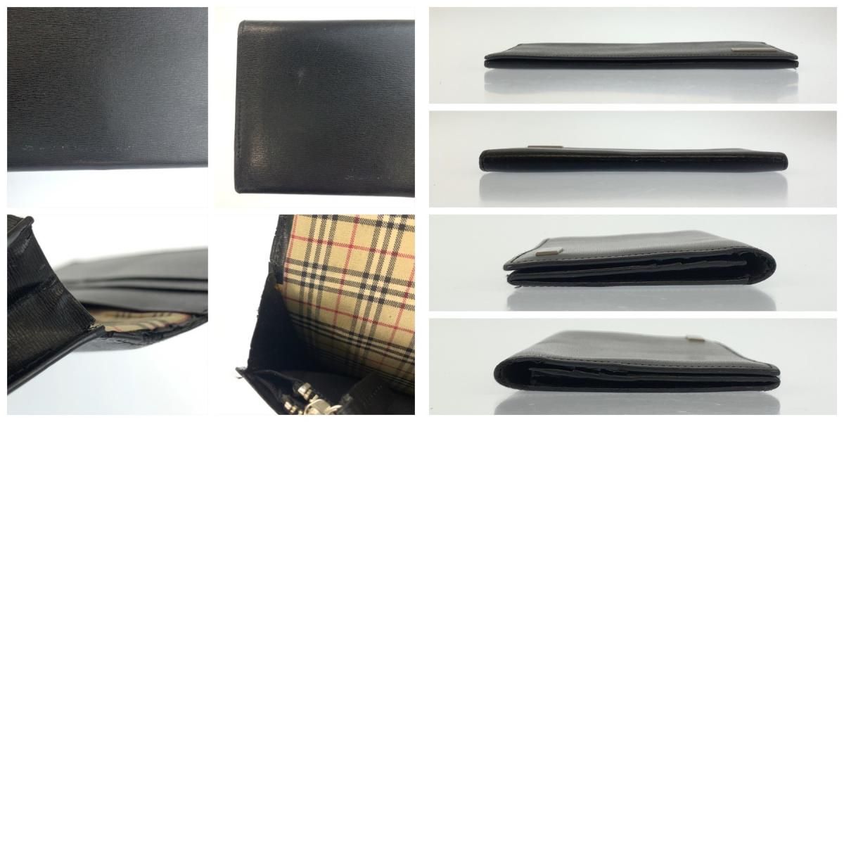 美品 BURBERRY バーバリー ヴィンテージ 中チェック柄 ブラック 黒