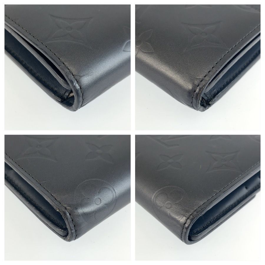 美品 LOUIS VUITTON ルイヴィトン モノグラムマット ポルトトレゾール