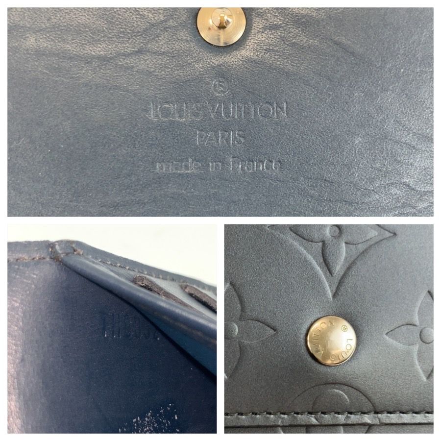 美品 LOUIS VUITTON ルイヴィトン モノグラムマット ポルトトレゾール