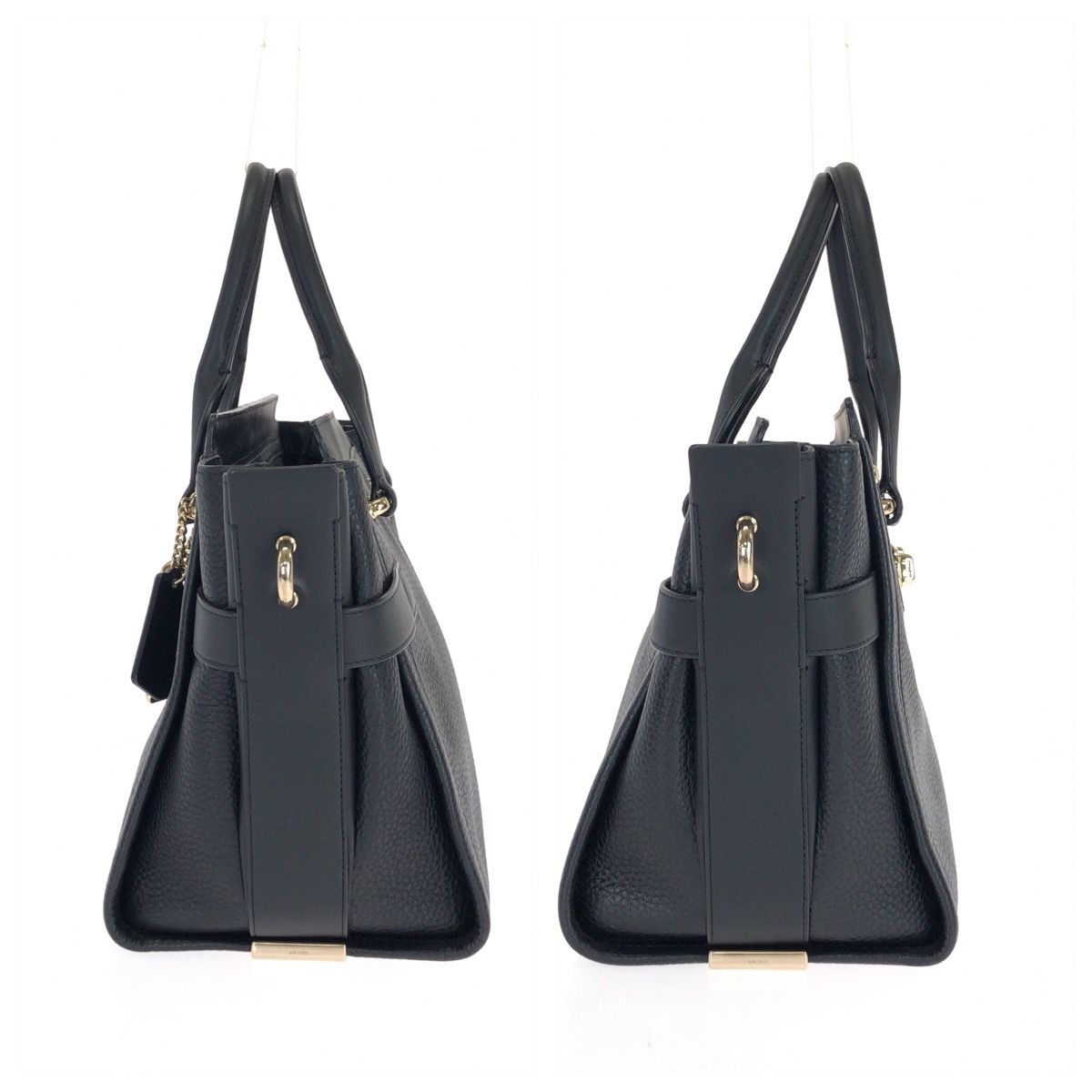 美品 COACH コーチ スワッガー 32 2way ブラック 黒 ゴールド金具
