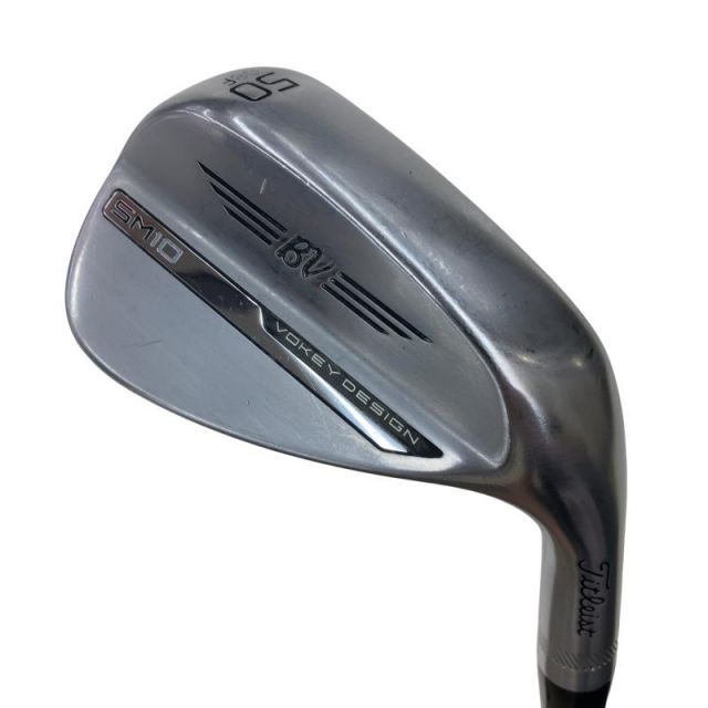 【中古】 タイトリスト VOKEY SPIN MILLED SM10 ツアークロム 50°/08°F ウェッジ WG NS PRO 950GH neo (フレックスS) メンズ 男性用 右利き 右用 Cランク ゴルフクラブ