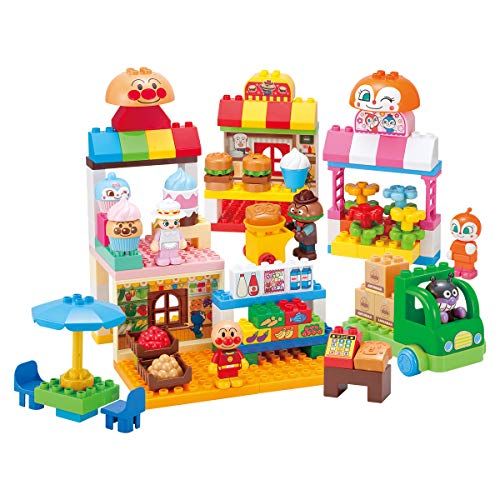 [バンダイ(BANDAI)] BlockLabo ブロックラボ アンパンマンとみんなのおみせ たっぷりブロックDX 対象年齢 3 才以上 それいけ！アンパンマン送料無料 38b82503