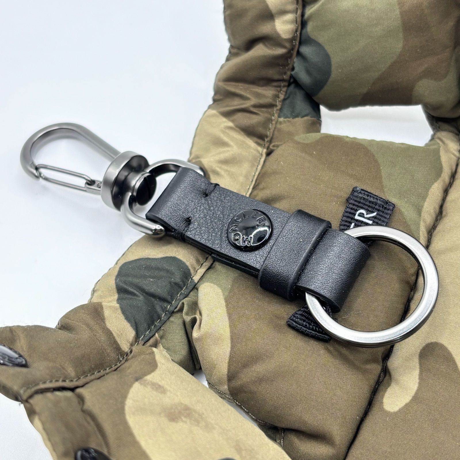 MONCLER モンクレール ダウンベスト型 キーリング キーホルダー バッグ