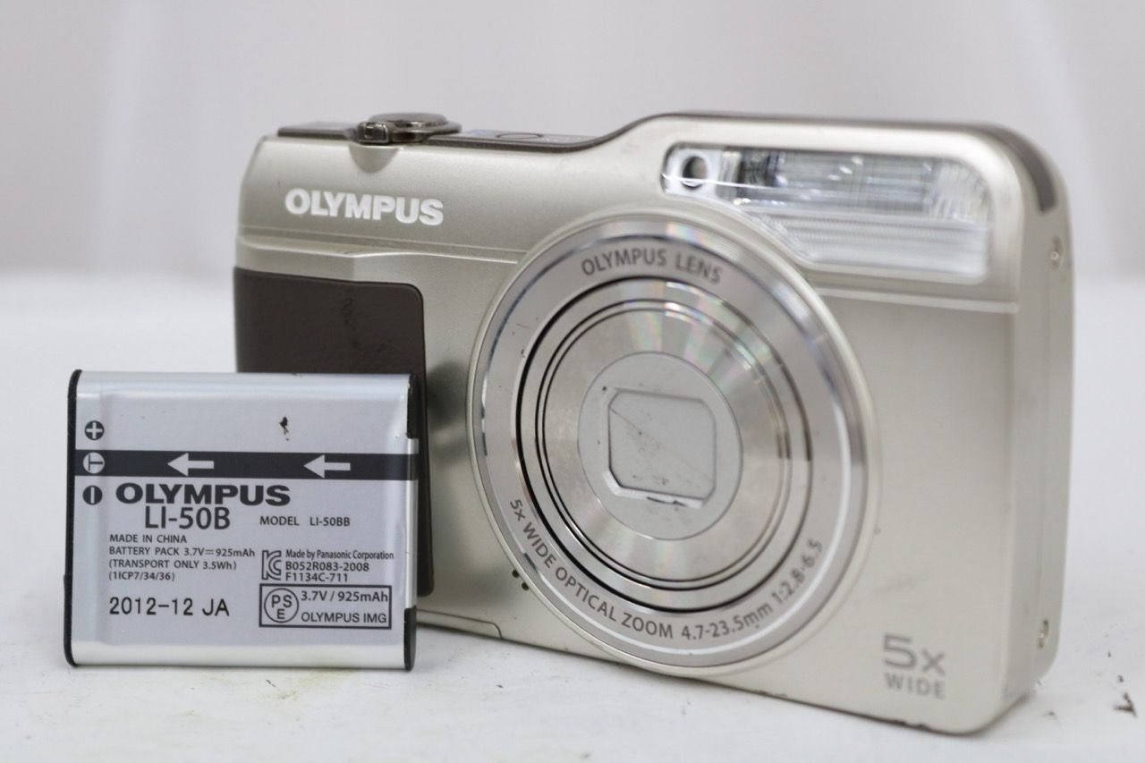 【返品保証】 オリンパス Olympus STYLUS VG-190 5x バッテリー付き コンパクトデジタルカメラ e15567 9,652円