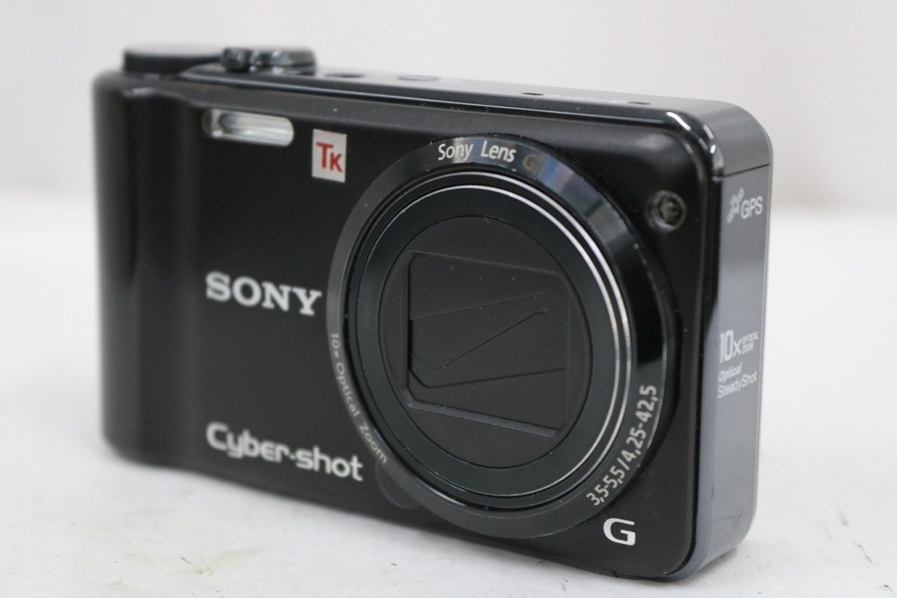 【返品保証】 ソニー Sony Cuber-shot DSC-HX5 10x ブラック コンパクトデジタルカメラ e15576