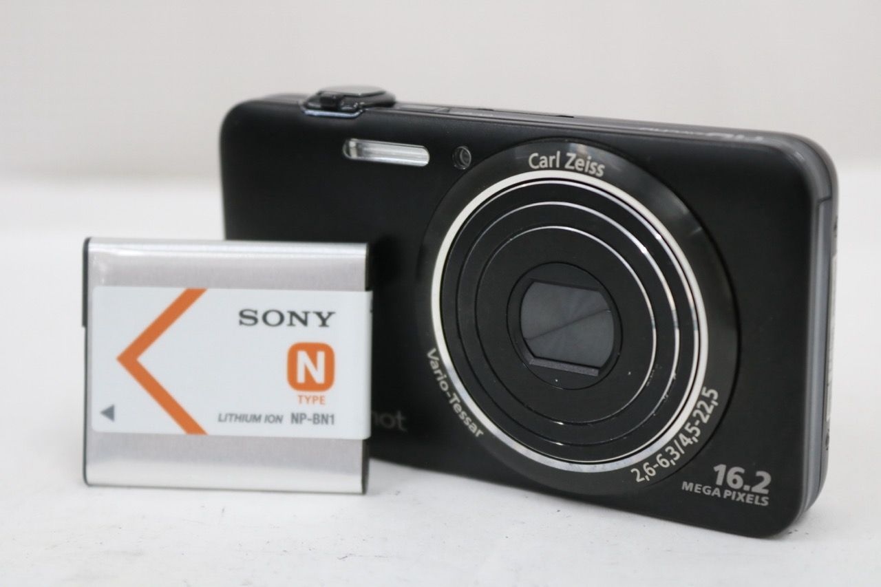 【返品保証】 ソニー Sony Cyber-shot DSC-WX7 ブラック 5x バッテリー付き コンパクトデジタルカメラ e15584