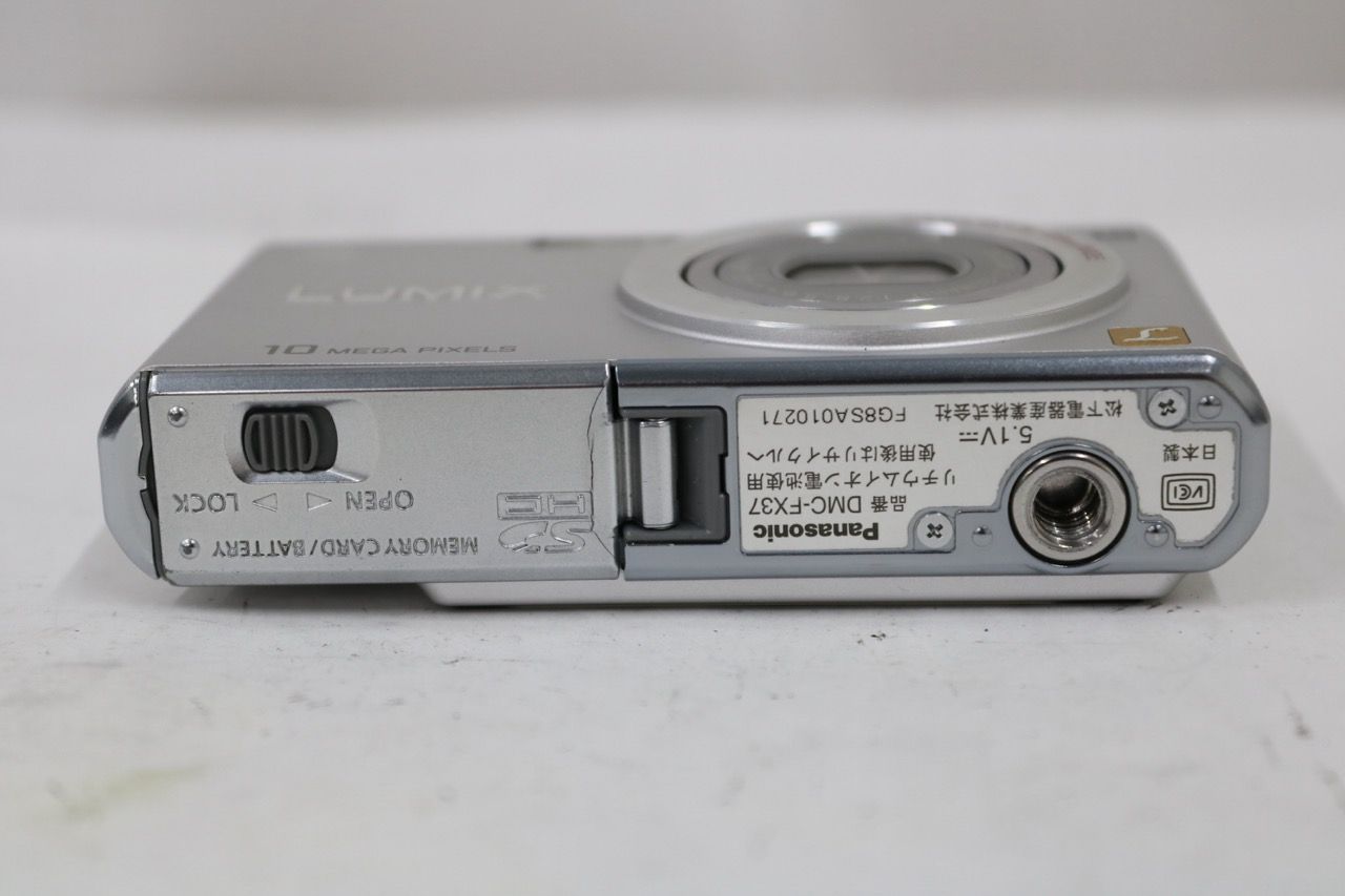 【返品保証】 【元箱付き】パナソニック Panasonic LUMIX DMC-FX37 付属品多数 コンパクトデジタルカメラ e15605