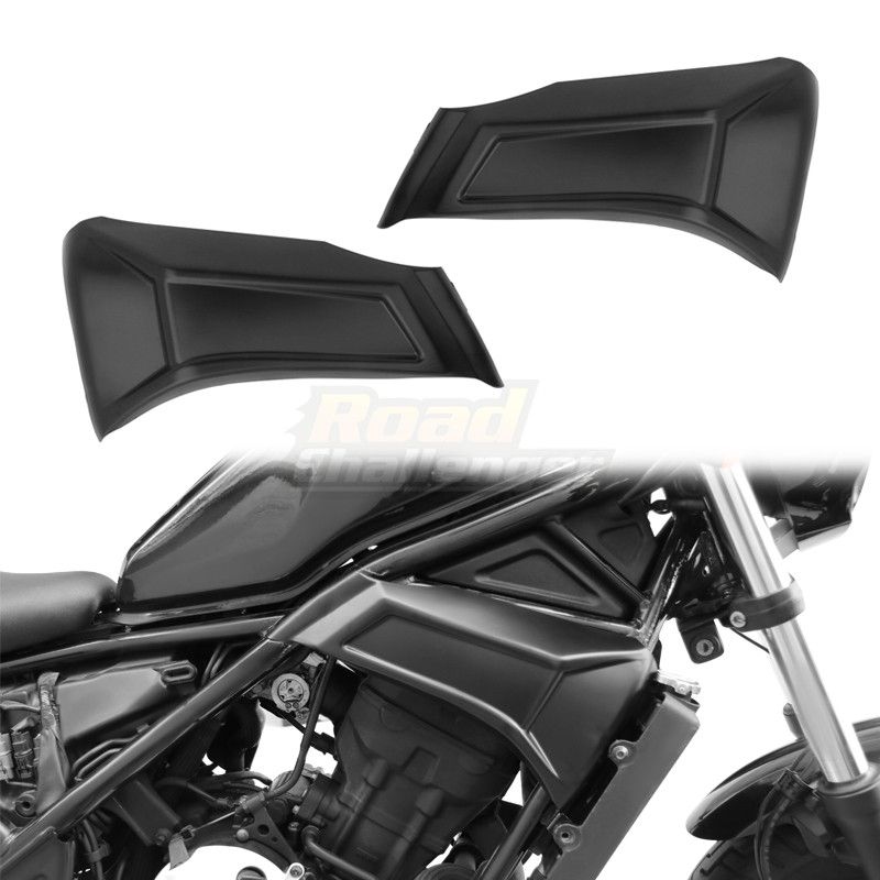 ホンダ CMX250/300/500 用 サイドフレームカバー マットブラック 2017-2021