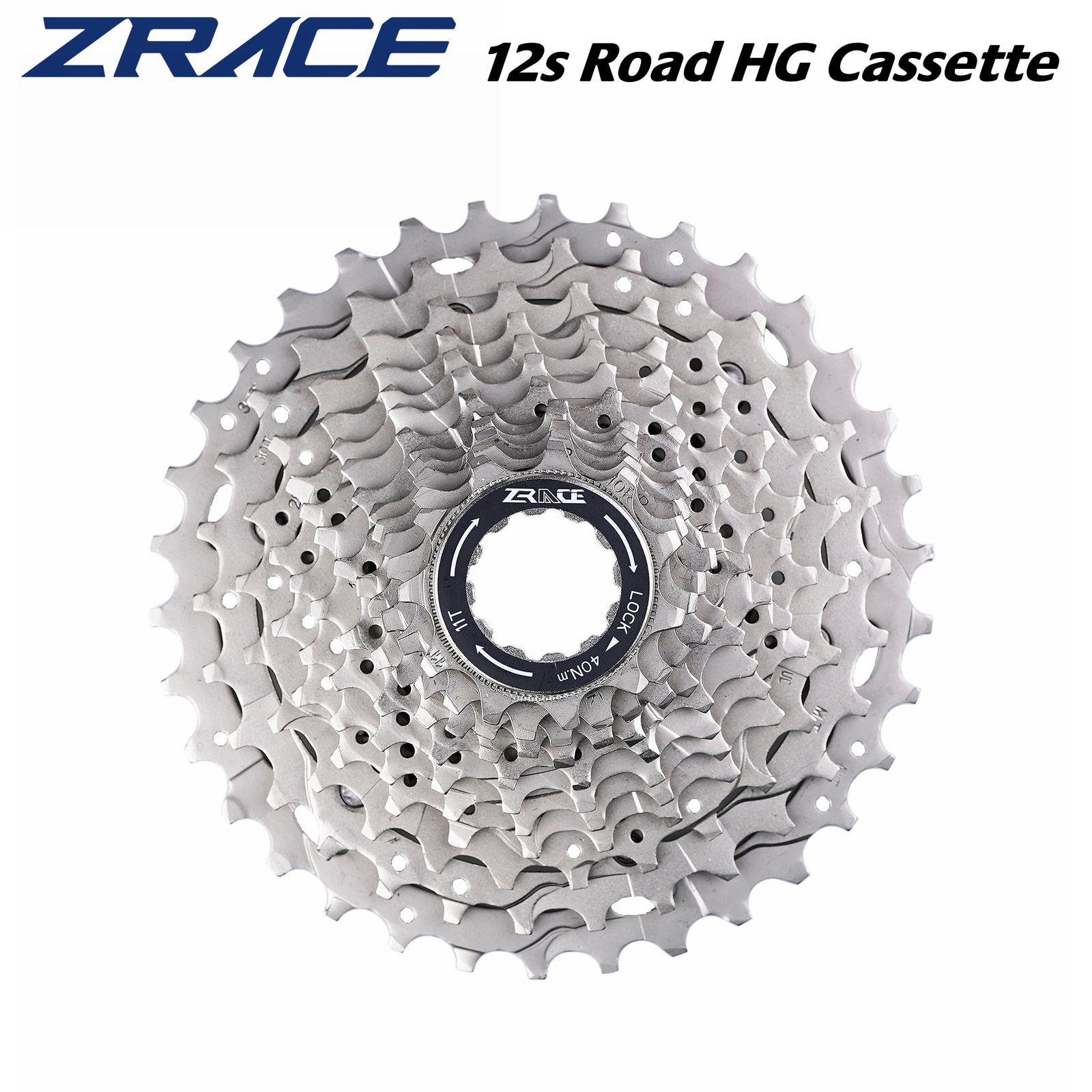 ZRACE 2024 新型 12S HG ロードバイクカセット 11-30T/11-32T/11-34T