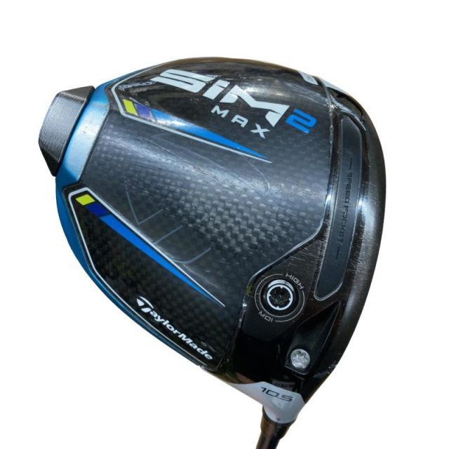 【中古】 テーラーメイド SIM2 MAX 10.5° ドライバー DR TENSEI BLUE TM50(SIM2 DR) (フレックスS) メンズ 男性用 右利き 右用 Cランク ゴルフクラブ