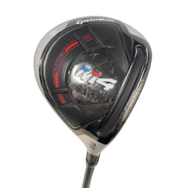【中古】 テーラーメイド M4 3W フェアウェイウッド FW Tour AD IZ-6 (フレックスS) メンズ 男性用 右利き 右用 Cランク ゴルフクラブ