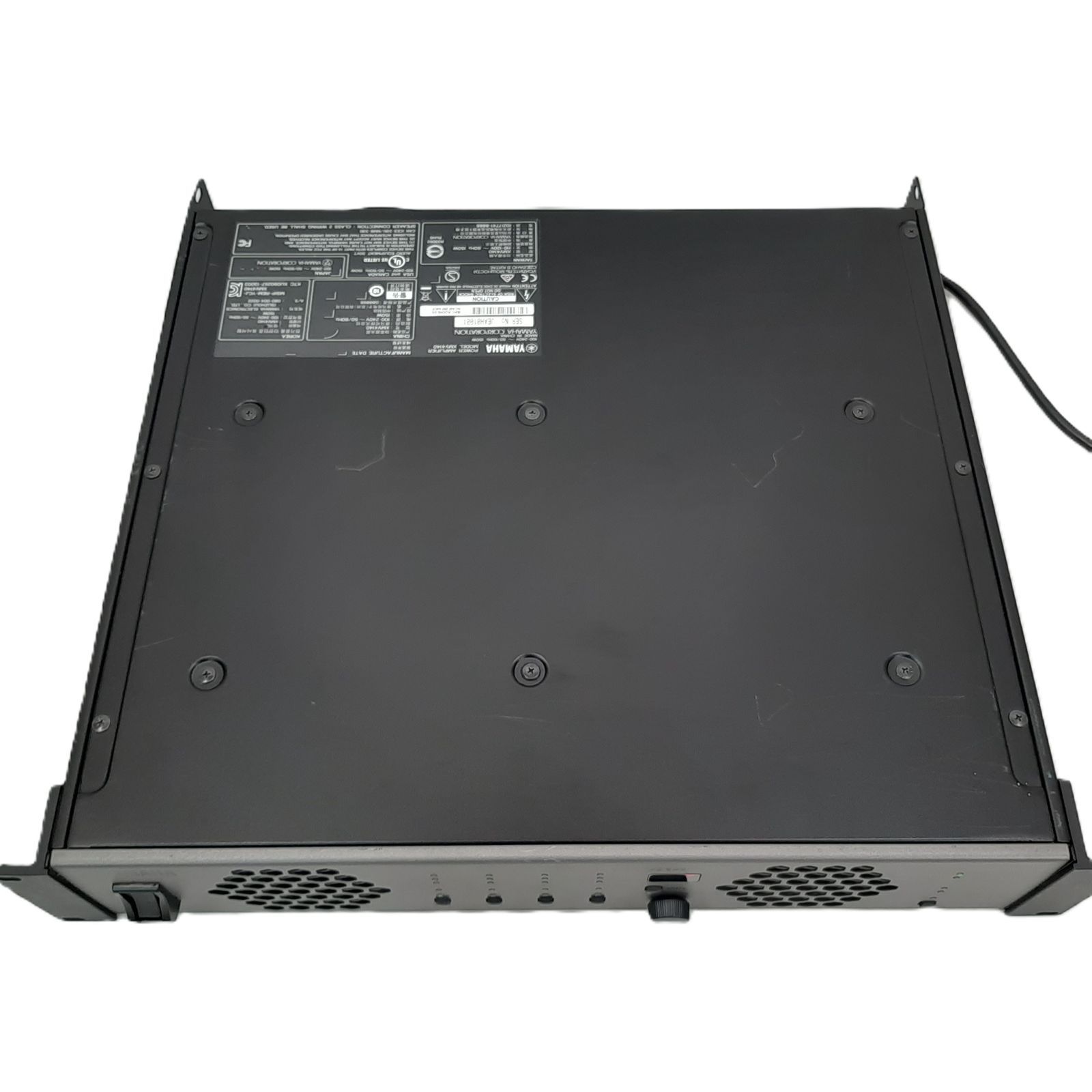 YAMAHA パワーアンプ XMV4140 4ch 通電確認済み ジャンク ラック
