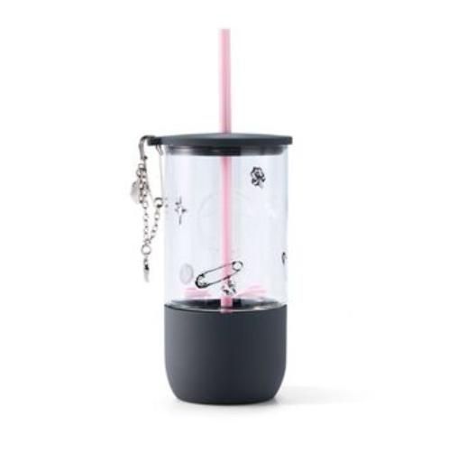 STARBUCKS スターバックス Punk Ballet ストロー付 ガラスカップ STARBUCKS スターバックス Punk Ballet ストロー付 ガラスカップ