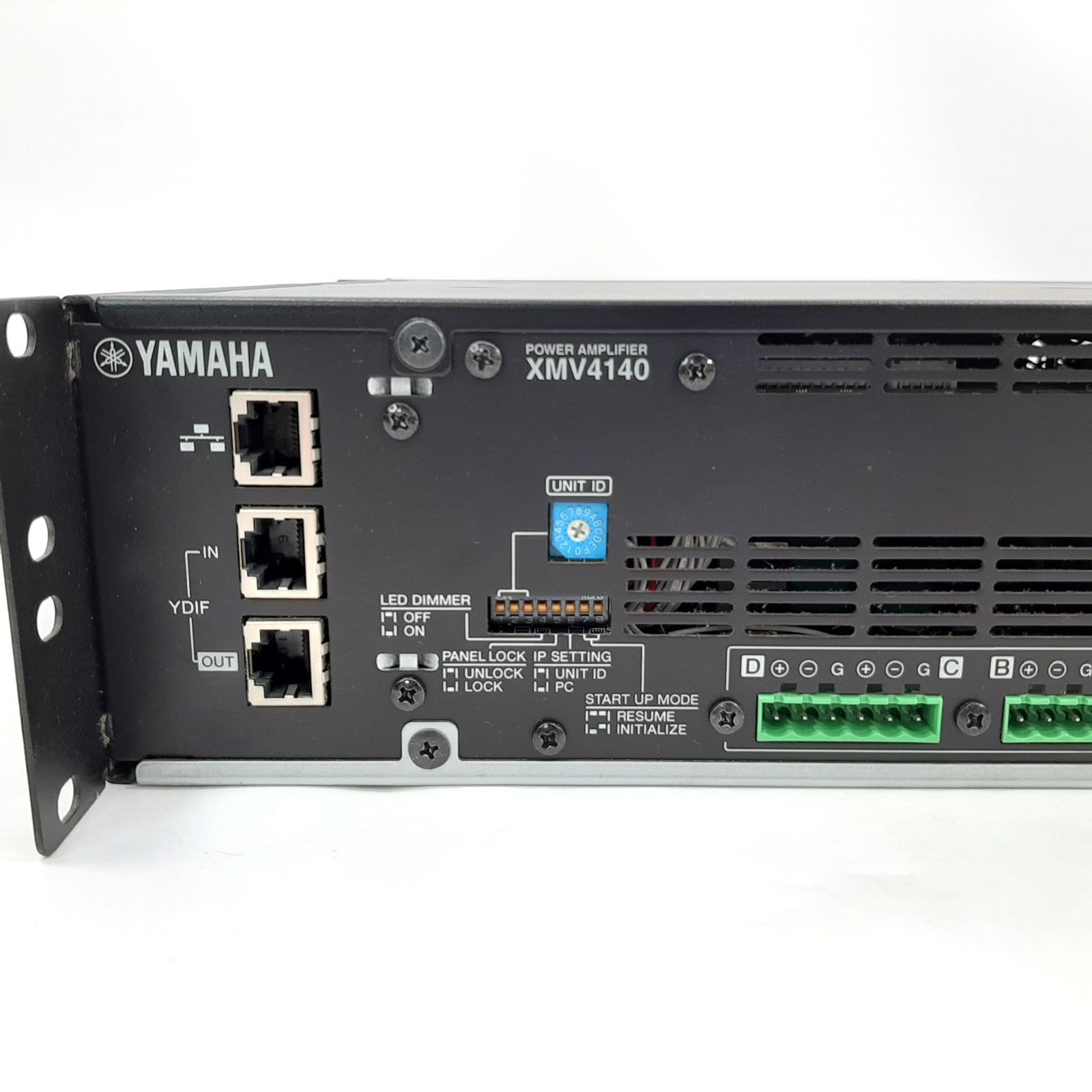 YAMAHA パワーアンプ XMV4140 4ch 通電確認済み ジャンク ラック