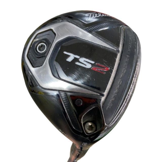 【中古】 タイトリスト TS2 18° フェアウェイウッド FW 純正特注シャフト (フレックスS) メンズ 男性用 右利き 右用 Cランク ゴルフクラブ