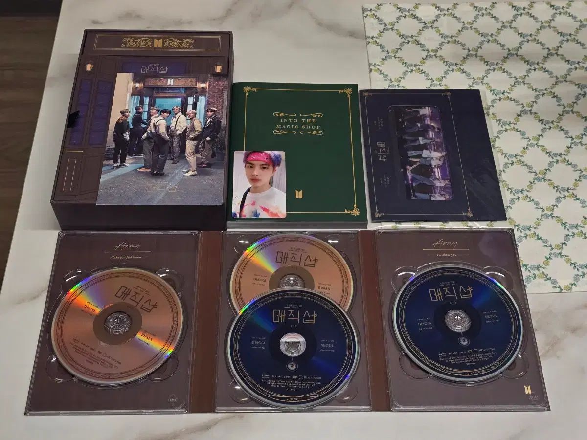MAGIC SHOP トレカ付き BTS 防弾 5期 MUSTER Magic Shop DVD フルセット（ジン トレカ