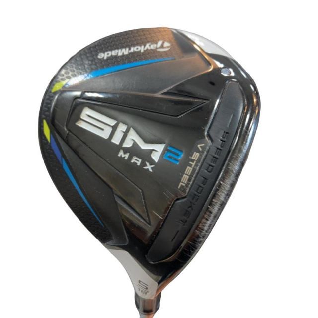 【中古】 テーラーメイド SIM2 MAX 5W フェアウェイウッド FW TENSEI BLUE TM50(SIM2 FW) (フレックスR) メンズ 男性用 右利き 右用 Cランク ゴルフクラブ